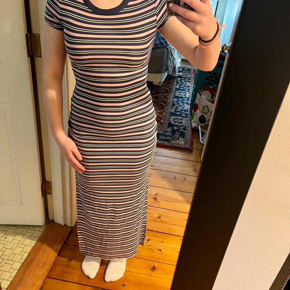 Small BDG Striped Maxi Dress